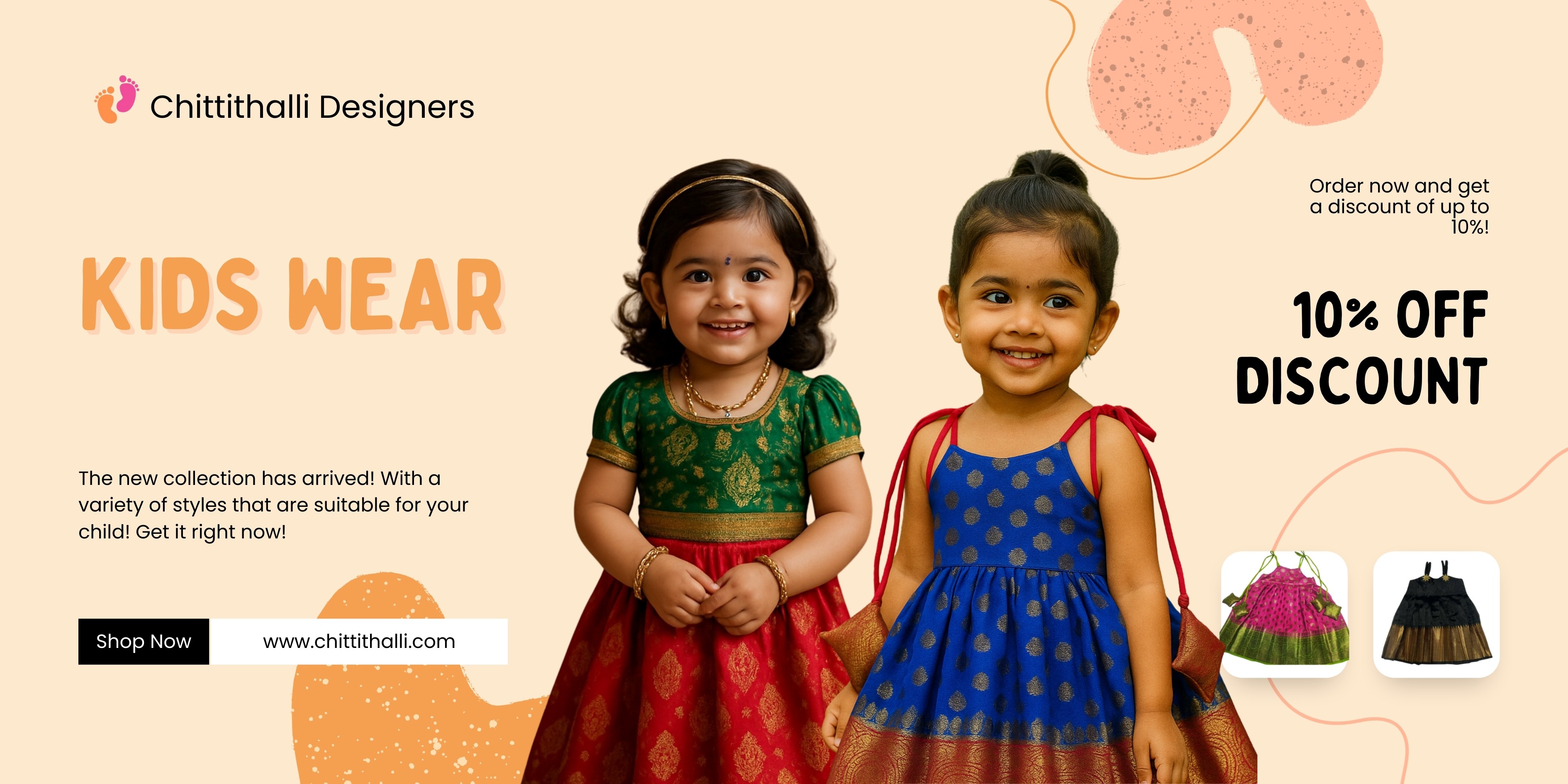 Affordable Kids Frocks Under ₹500 – Trendy & Budget-Friendly Styles at Chittithalli Designers