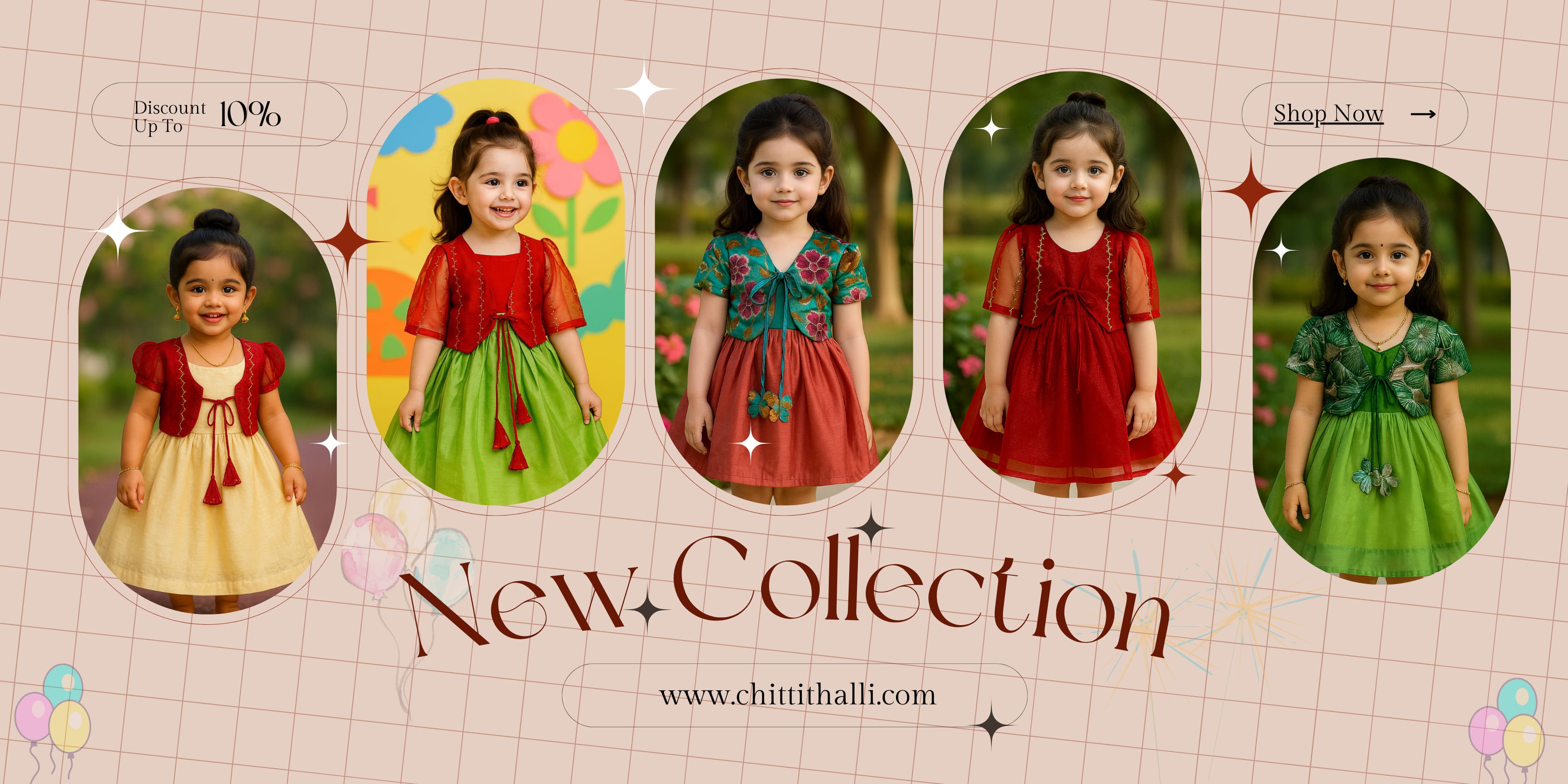 🌟 Buy Designer Frocks with Jacket in India – Handloom Festive Styles for Your Little One