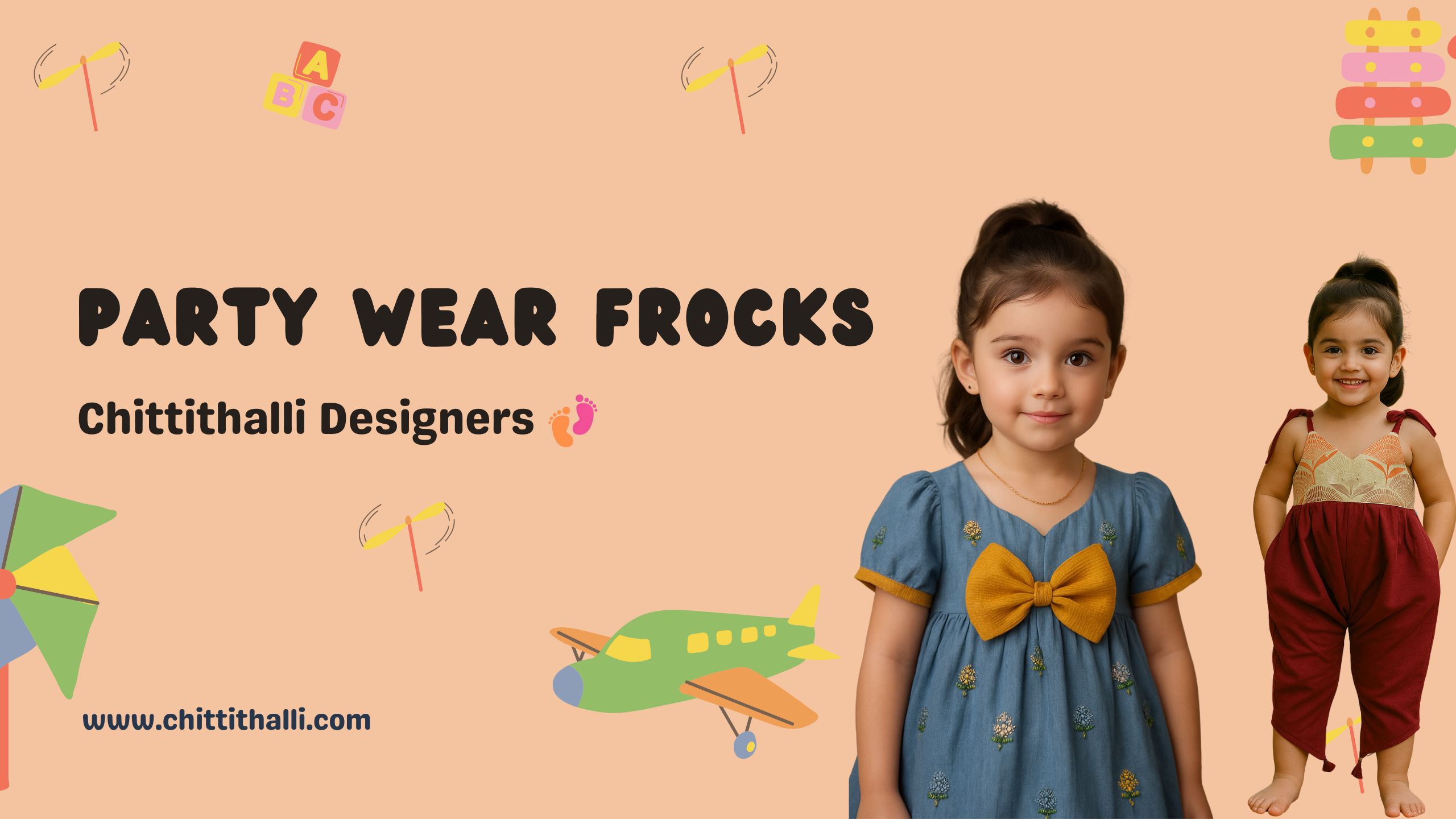 Stylish Party Wear Frocks for Girls in India | Trendy Handloom Outfits